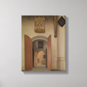 Impressão Em Tela A igreja de St. Laurens, Alkmaar, 1661