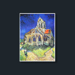 Impressão Em Tela A Igreja de Vincent van Gogh em Auvers (1890)<br><div class="desc">Canvas fantástica com uma fotografia espantosa de Vincent van Gogh's The Church at Auvers (1890). Com uma canvas de 18" por 24", o quadro tem uma espessura de 0, 75". Você pode controlar este produto enquanto ele o atrai a dentro de sua casa pendurando-o na parede de sua sala de...</div>
