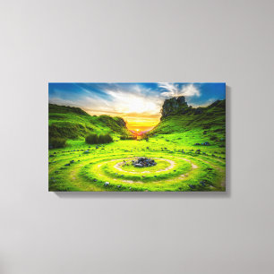 Impressão Em Tela A Ilha Scenic de Skye na Escócia