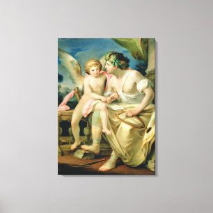 Impressão Em Tela A inspiração do poeta, 1785