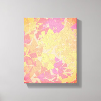 Impressão Em Tela A legância do vidro quebrado