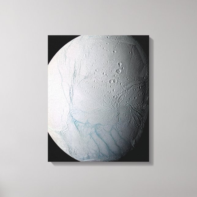 Impressão Em Tela A lua de Saturno Enceladus 2 (Frente)