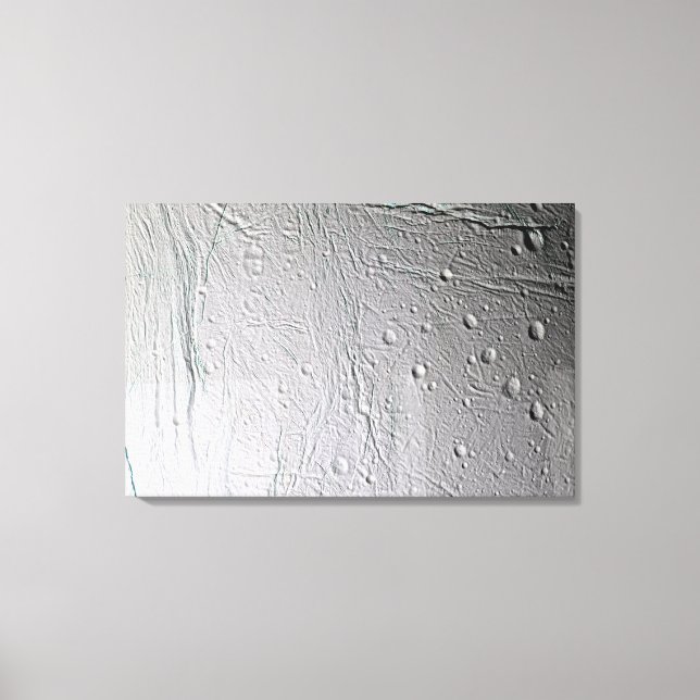 Impressão Em Tela A lua de Saturno Enceladus 4 (Frente)