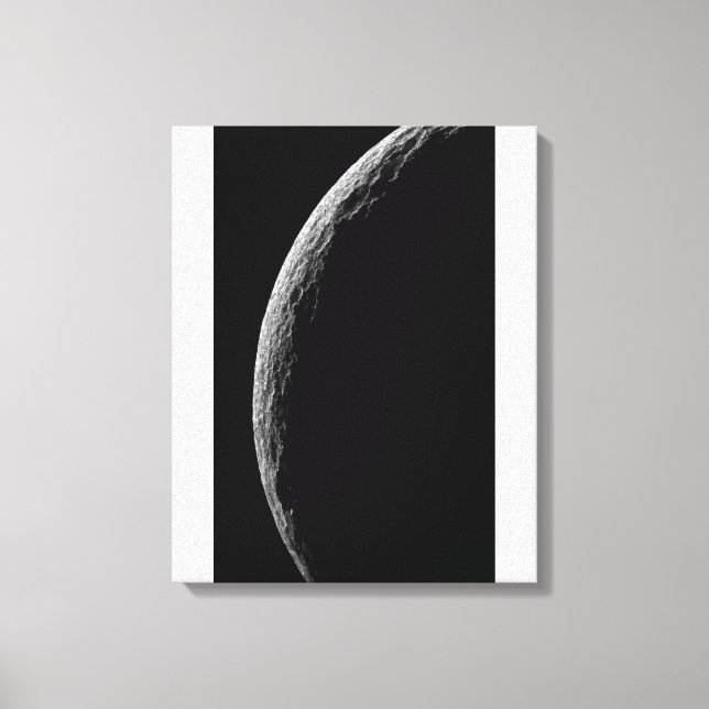 Impressão Em Tela A lua de Saturno Tethys (Frente)