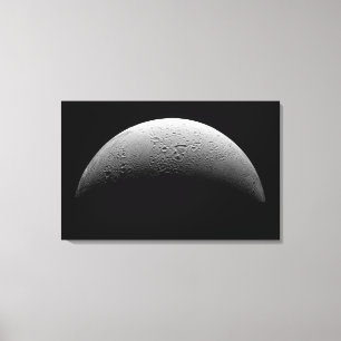 Impressão Em Tela A lua Enceladus de Saturn
