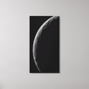 Impressão Em Tela A lua Tethys de Saturn