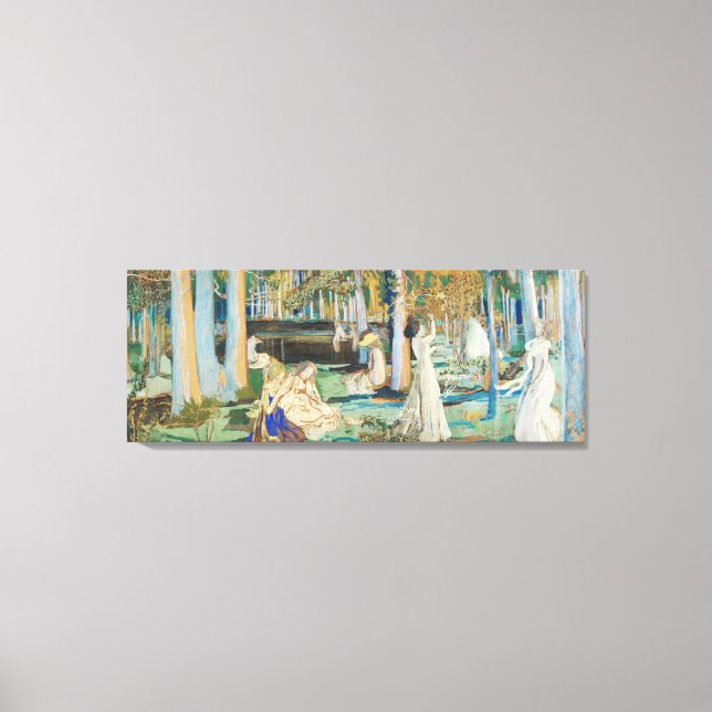 Impressão Em Tela A Madeira Sagrada (Le Bois Sacré) Maurice Denis (Frente)