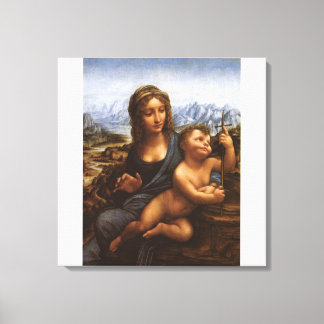 Impressão Em Tela A Madonna do Yarnwinder por volta de 1501