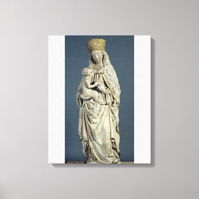 Impressão Em Tela A Mãe de Deus com o Cristo Criança, 1470 (Frente)