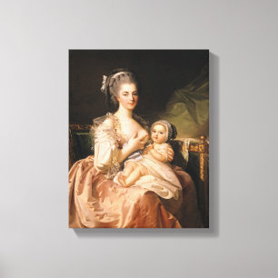 Impressão Em Tela A mãe nova, c.1770-80