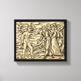 Impressão Em Tela A Marca da Besta 8x10