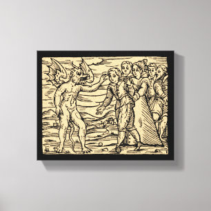 Impressão Em Tela A marca do animal 8x10