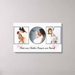 Impressão Em Tela a melhor mãe do mundo de sempre