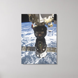 Impressão Em Tela A nave espacial de Soyuz TMA-19