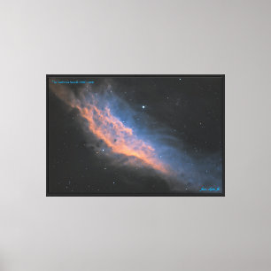 Impressão Em Tela A Nebulosa Califórnia (NGC 1499)