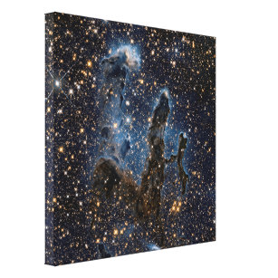 Impressão Em Tela A Nebulosa Da Águia Também Conhecida Pelos Pilares
