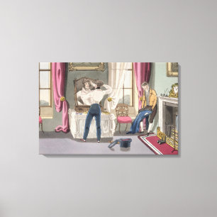 Impressão Em Tela A negligência, chapeia 1 'do Qualificat necessár