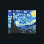 Impressão Em Tela A Noite Estrelada (1889)<br><div class="desc">The Starry Night (1889),  por Vincent Van Gogh.</div>