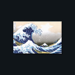 Impressão Em Tela A onda do Excelente de Kanagawa<br><div class="desc">A onda de Excelentes de Kanagawa (Kanagawa Oki Nami Ura) por Katsushika Hokusai,  1830-1833.</div>