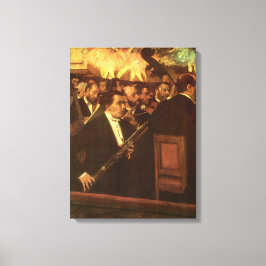 Impressão Em Tela A Orquestra da Ópera por Edgar Degas, Arte Antiga