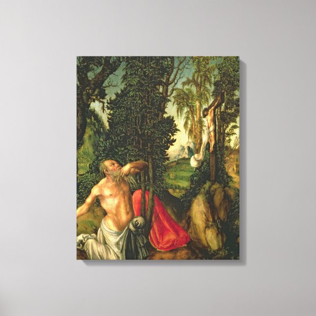 Impressão Em Tela A Penitência da Rua. Jerome, 1502 (Frente)