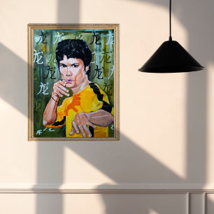 Impressão Em Tela A pintura do dragão por Alfred Fox