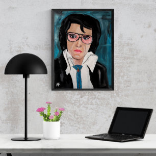 Impressão Em Tela A pintura do rei por Alfred Fox