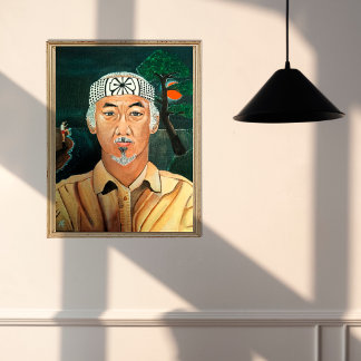 Impressão Em Tela A Pintura do Sensei por Alfred Fox
