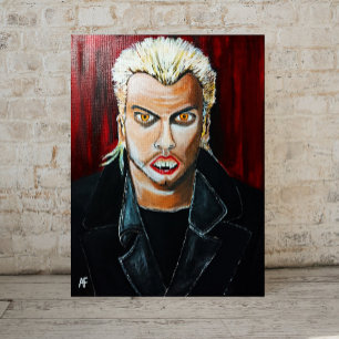 Impressão Em Tela A pintura do vampiro de Alfred Fox