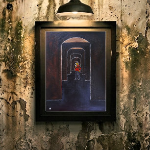 Impressão Em Tela A Pintura O Caçador de Sonhos por Alfred Fox