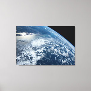 Impressão Em Tela A Ponta Do Sul Do Brasil Bordo Do Uruguai.