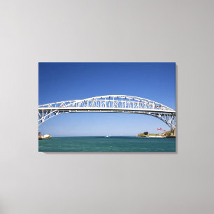 Impressão Em Tela A Ponte Blue Water é uma ponte de vão duplo