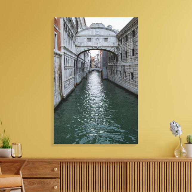 Impressão Em Tela A Ponte dos Suspiros Veneza Itália (Insitu(Sala de estar))