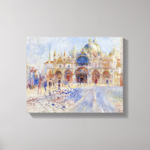 Impressão Em Tela A praça San Marco, Veneza, 1881 (óleo em canvas)
