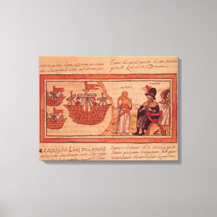 Impressão Em Tela A princesa indiana Malinche ou Dona Marina