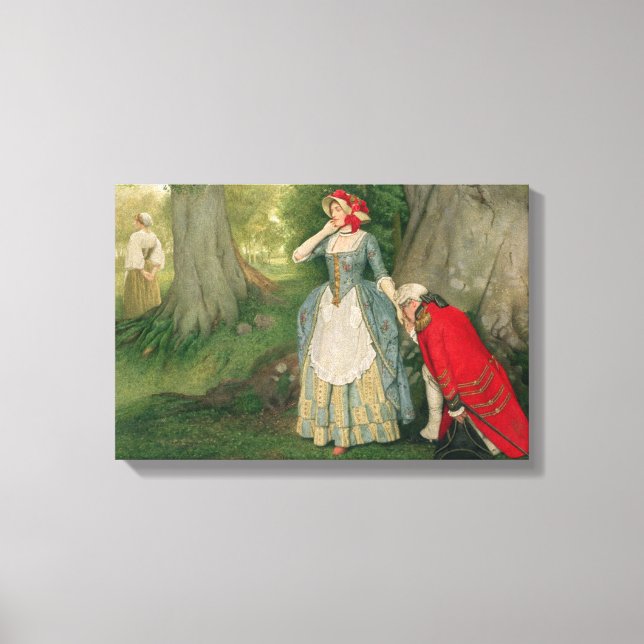 Impressão Em Tela A proposta de Sir James Dromgole Linton (Frente)