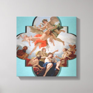 Impressão Em Tela A punição do Cupido (óleo em canvas)