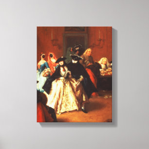 Impressão Em Tela A sala de estar (óleo em canvas)