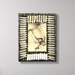 Impressão Em Tela A seca