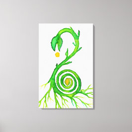 Impressão Em Tela a semente de uma nova vida