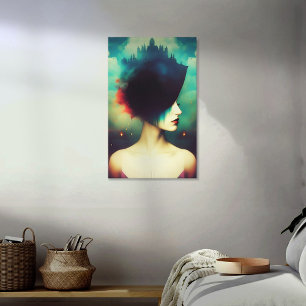 Impressão Em Tela A Senhora do Castelo