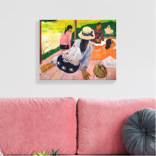Impressão Em Tela A Sesta Paul Gauguin