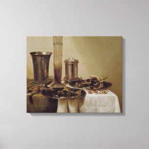 Impressão Em Tela A sobremesa, 1637