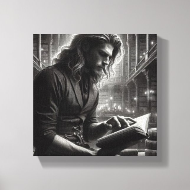 Impressão Em Tela A Solidão do Scholar (Frente)