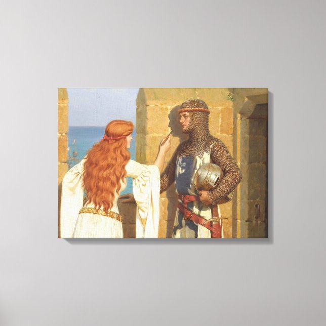 Impressão Em Tela A Sombra, c. 1909 por Edmund Leighton (Frente)