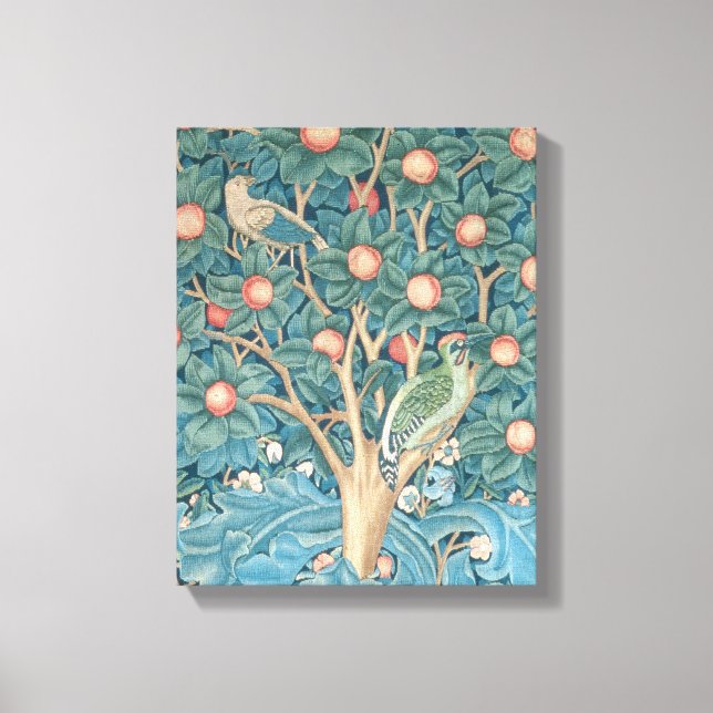 Impressão Em Tela A tapeçaria do Pica-Pau, detalhes dos pica-pau (Frente)