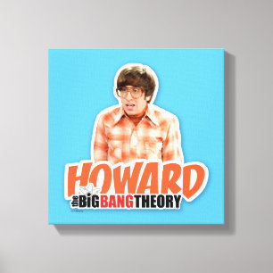 Impressão Em Tela A Teoria do Big Bang Howard