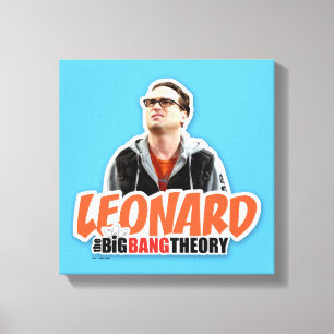 Impressão Em Tela A Teoria do Big Bang Leonard