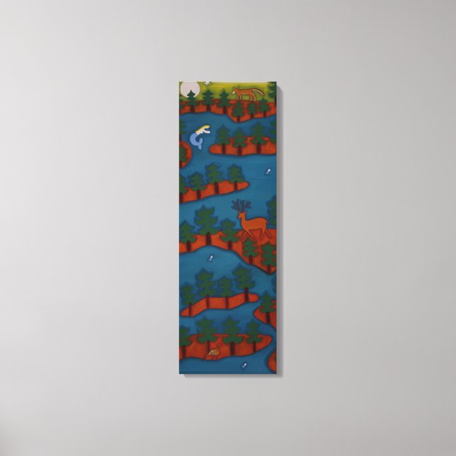 Impressão Em Tela A Terra de mil ilhas 2007 (Frente)