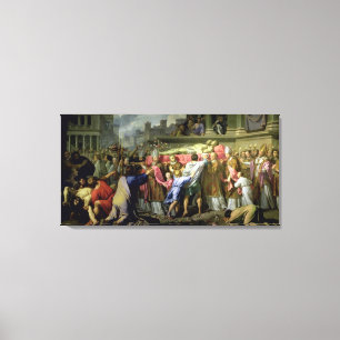 Impressão Em Tela A tradução dos corpos dos SS. Gervase e P